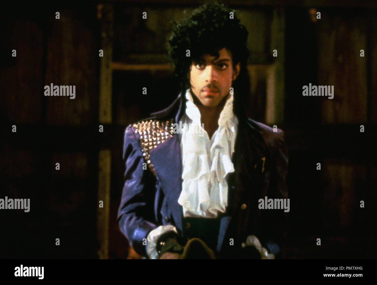 Prince Rogers Nelson, "Purple Rain' 1984 Warner Foto Stock