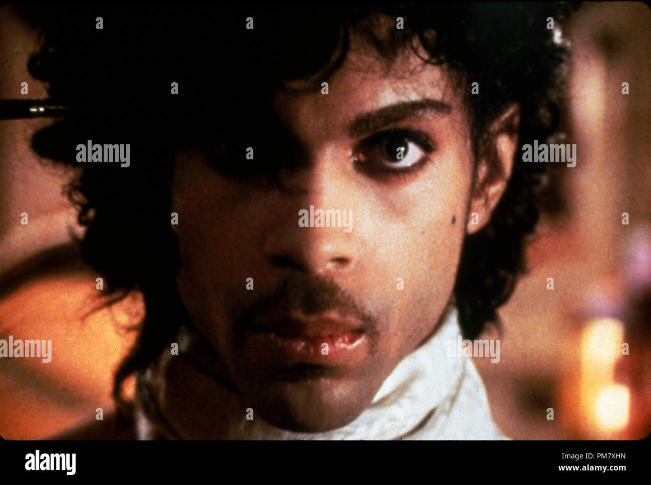 Prince Rogers Nelson, "Purple Rain' 1984 Warner Foto Stock