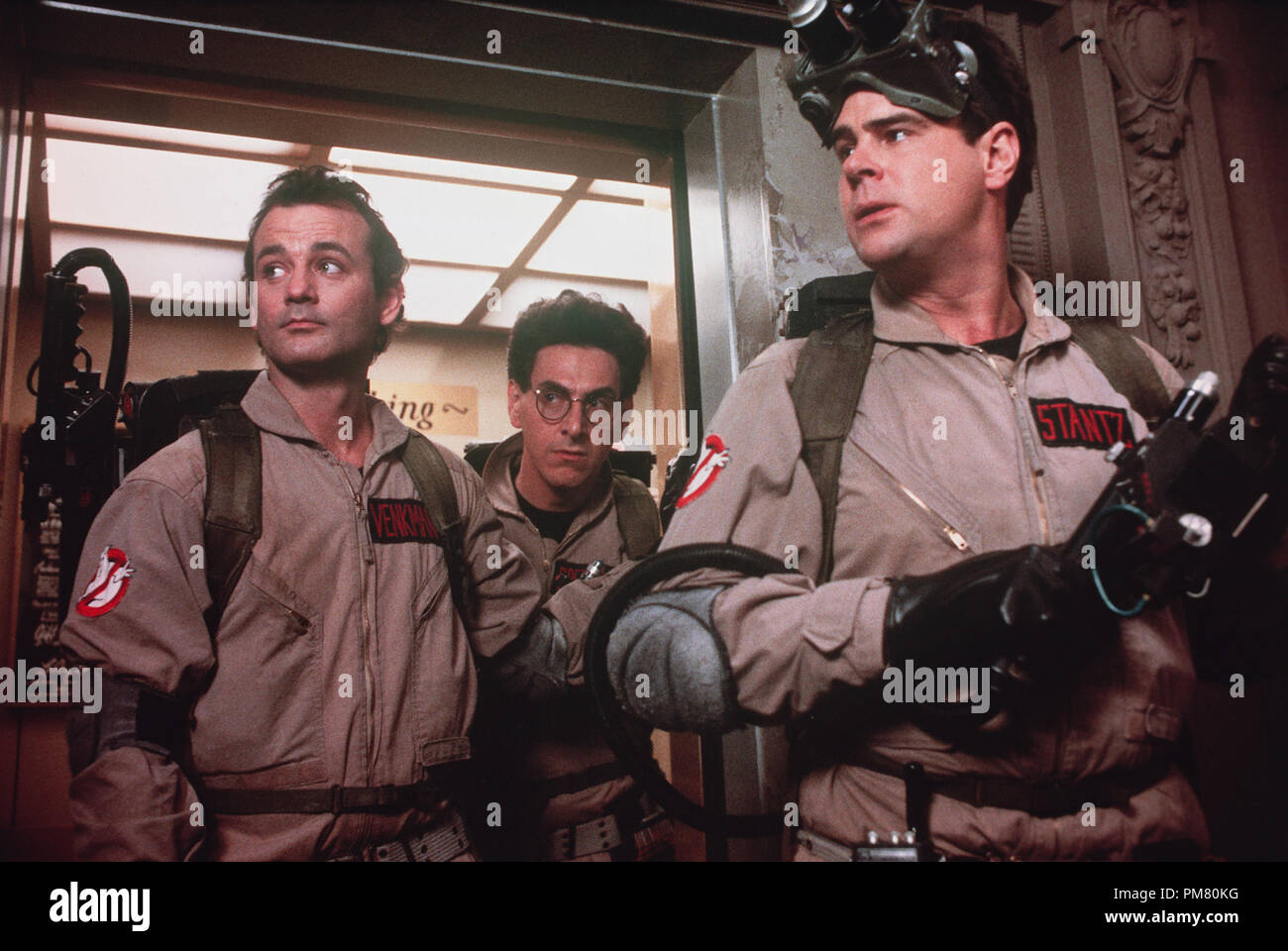Studio Pubblicità ancora da 'Ghostbusters' Bill Murray, Harold Ramis, Dan Akroyd © 1984 Columbia Foto Stock