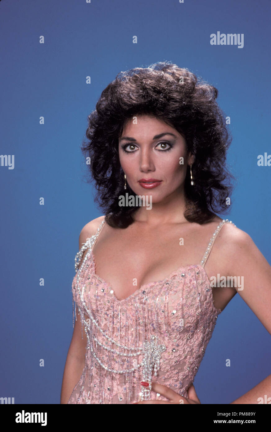 Studio Pubblicità ancora da 'Hunter' Stepfanie Kramer circa 1985 Foto Stock