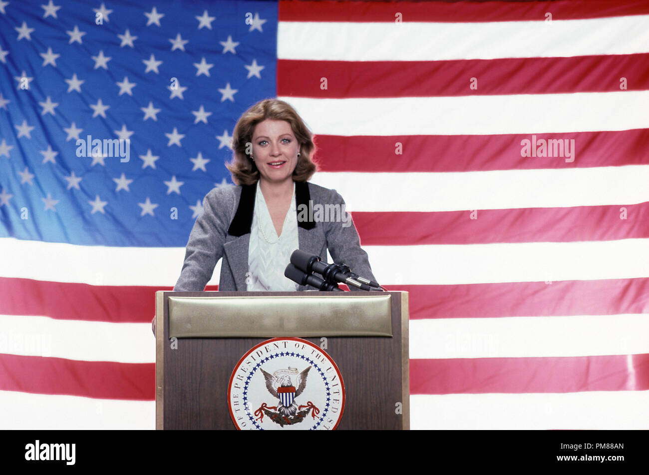 Studio Pubblicità ancora da 'Hail al capo' Patty Duca 1985 Foto Stock