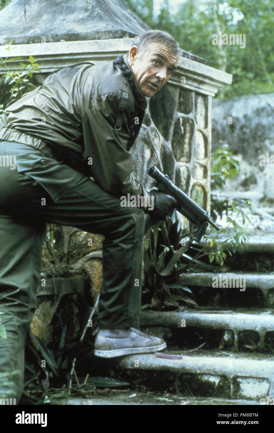 Studio Pubblicità ancora: "Mai dire mai" Sean Connery 1983 Foto Stock