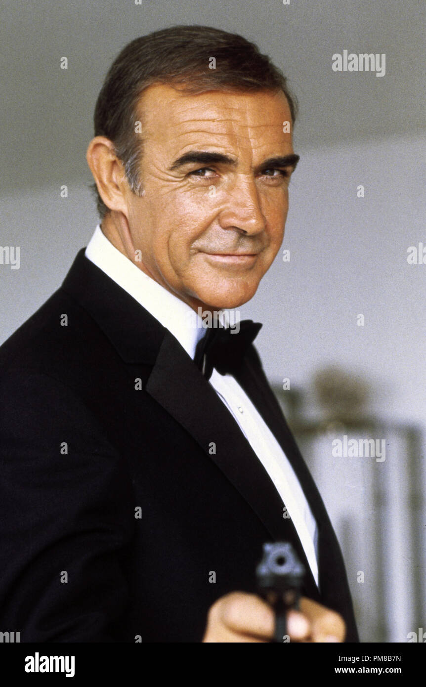 Studio Pubblicità ancora: "Mai dire mai" Sean Connery 1983 Foto Stock