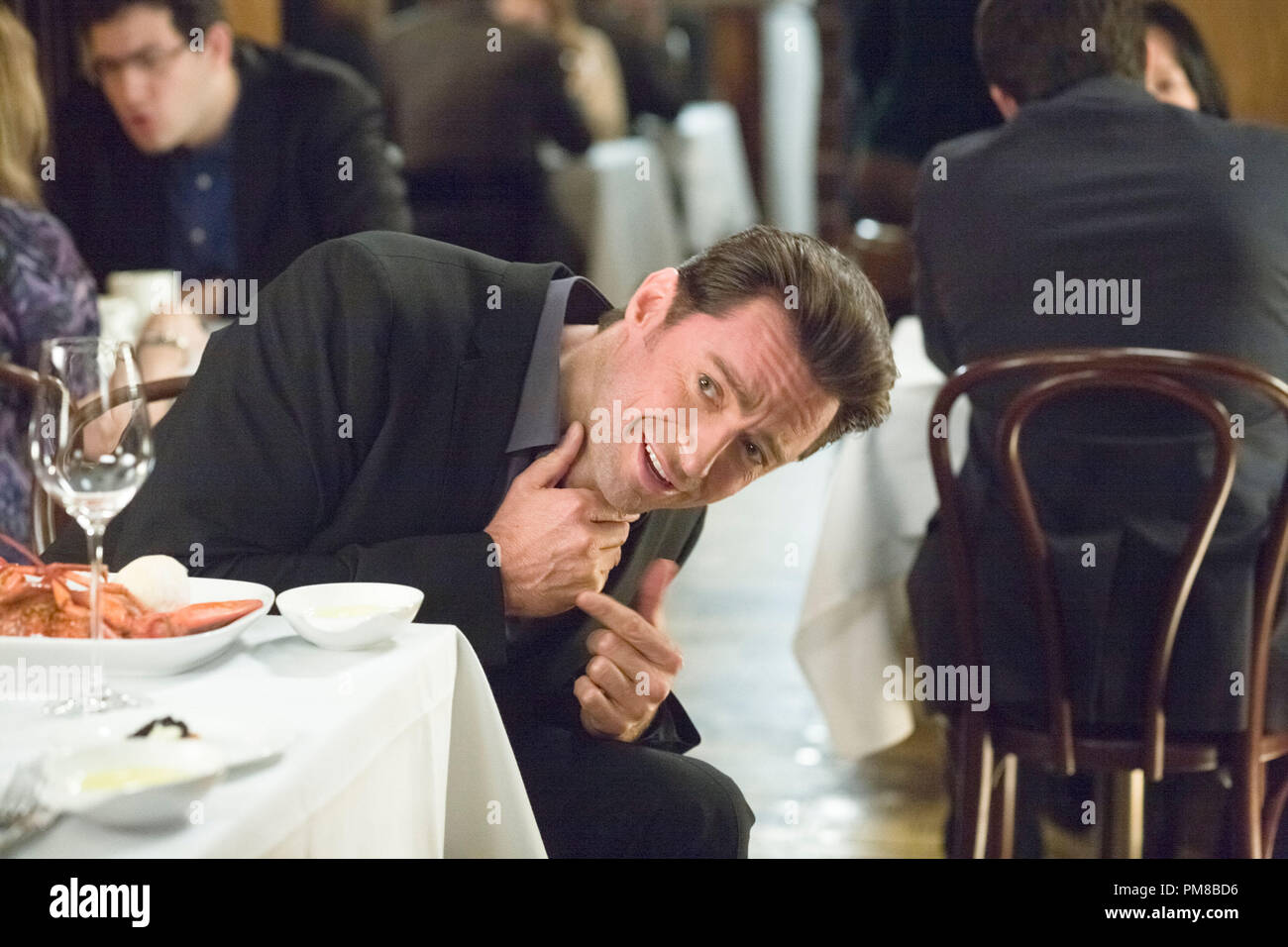 Hugh Jackman stelle in Relativity Media's Movie 43. © 2013 Film Productions, LLC Tutti i diritti riservati. Foto Stock