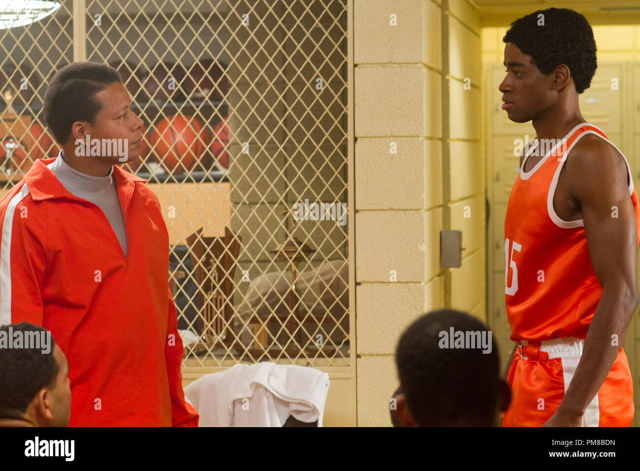 (Sinistra )Terrence Howard stelle in relatività MediaÕs MOVIE 43. © 2013 Film Productions, LLC Tutti i diritti riservati. Foto Stock