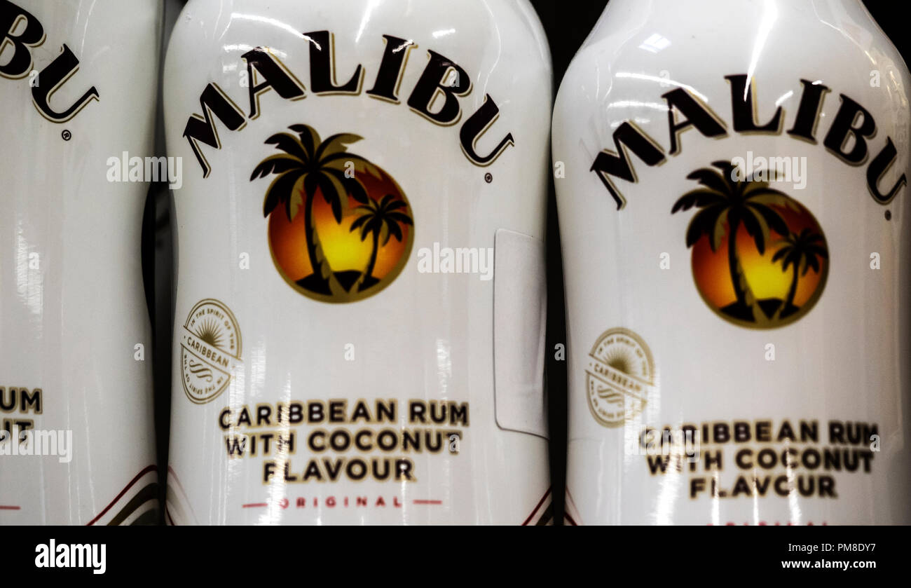 Malibu Caribbean Rum Coconut Immagini E Fotos Stock Alamy