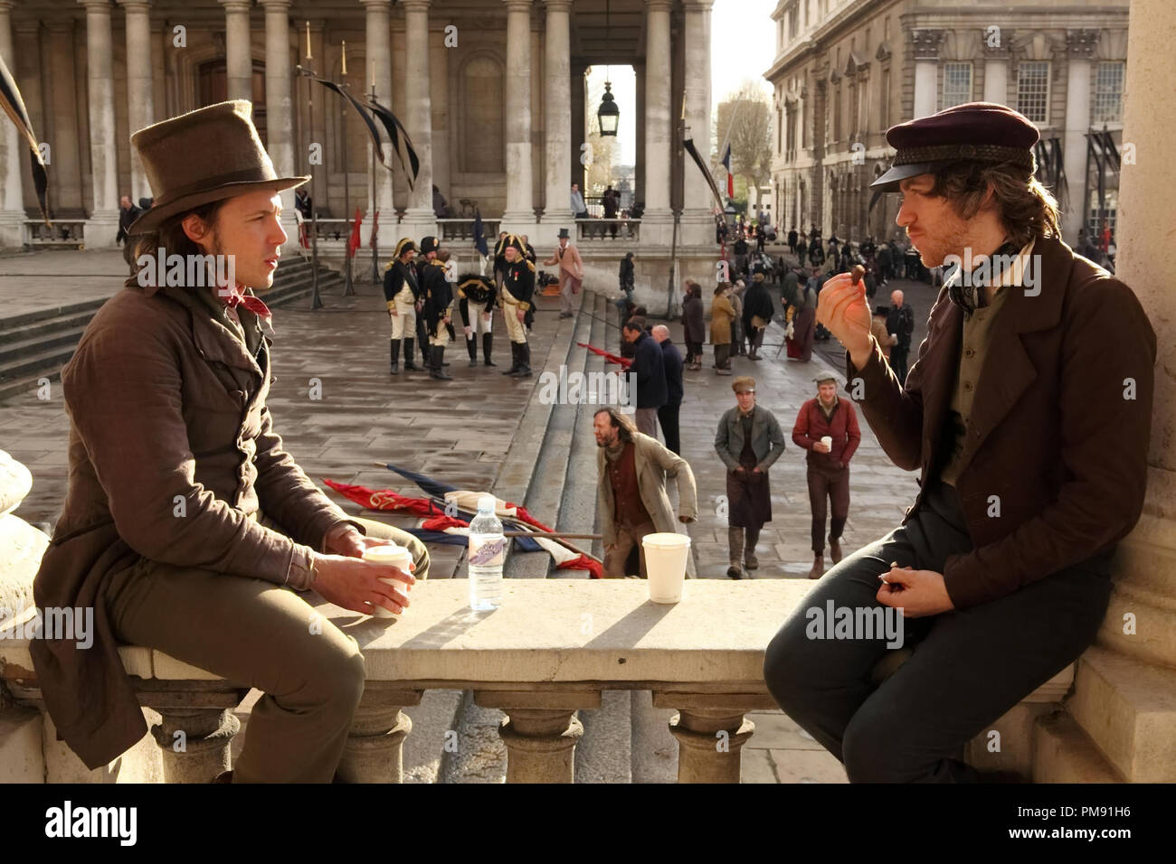 Eddie Redmayne in 'Les Misérables', 2012 Foto Stock