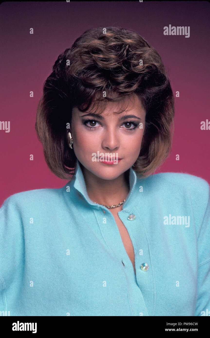 Studio Pubblicità ancora da "l'Colbys' Emma Samms 1985 Foto Stock