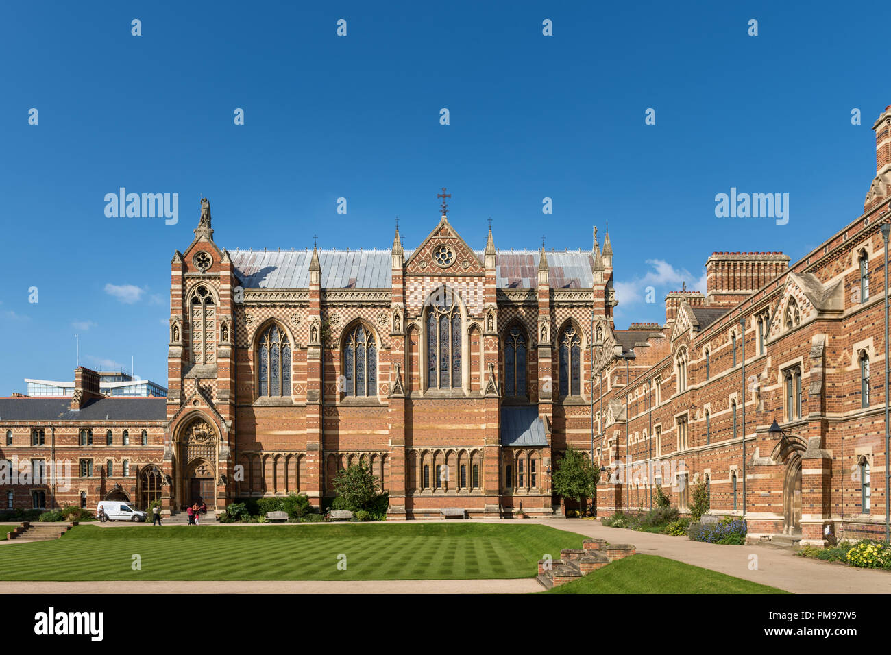 Keble College Chapel, Oxford, Regno Unito Foto Stock