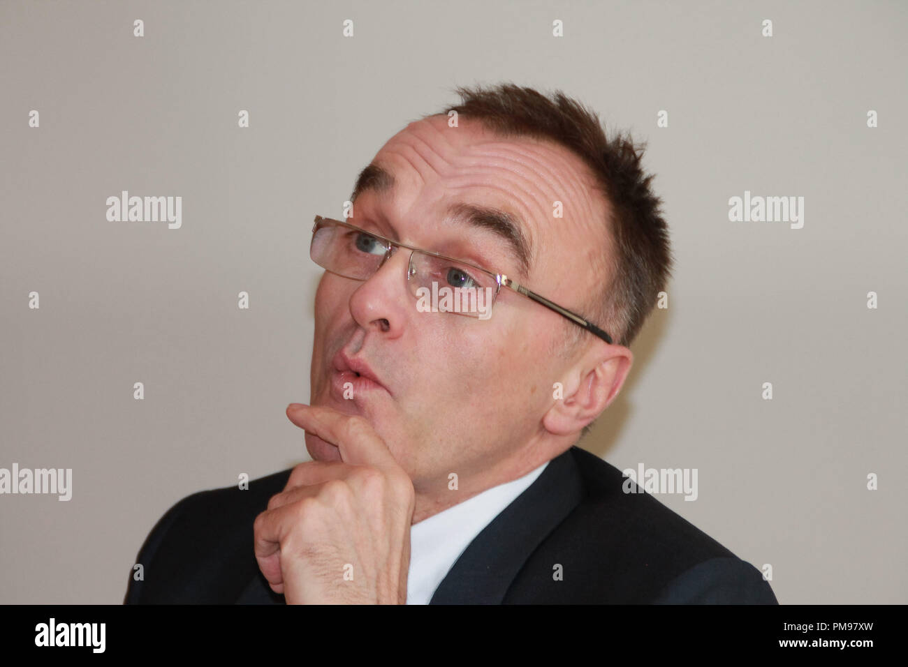 Direttore Danny Boyle 'trance' Portrait Session, Marzo 15, 2013. La riproduzione da parte di American tabloid è assolutamente vietato. Riferimento al file # 31902 041CCR per solo uso editoriale - Tutti i diritti riservati Foto Stock