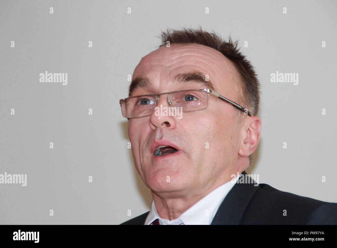 Direttore Danny Boyle 'trance' Portrait Session, Marzo 15, 2013. La riproduzione da parte di American tabloid è assolutamente vietato. Riferimento al file # 31902 044CCR per solo uso editoriale - Tutti i diritti riservati Foto Stock