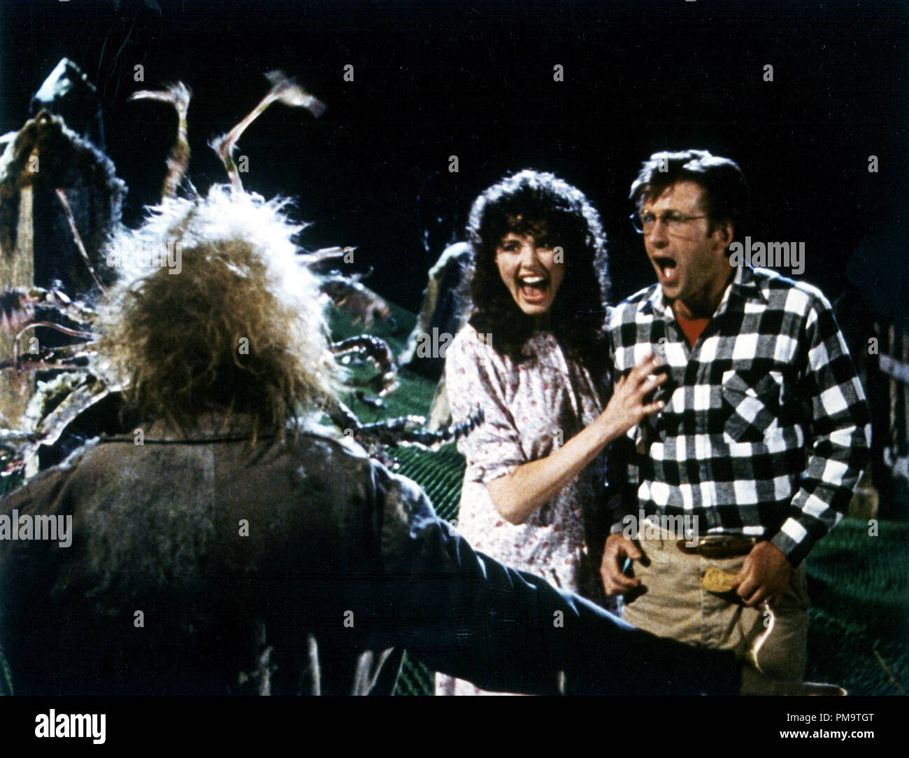 Studio Pubblicità ancora da "Beetlejuice' Michael Keaton, geena Pagina Davis, Alec Baldwin © 1988 Warner Tutti i diritti riservati Riferimento File # 31694339THA per solo uso editoriale Foto Stock