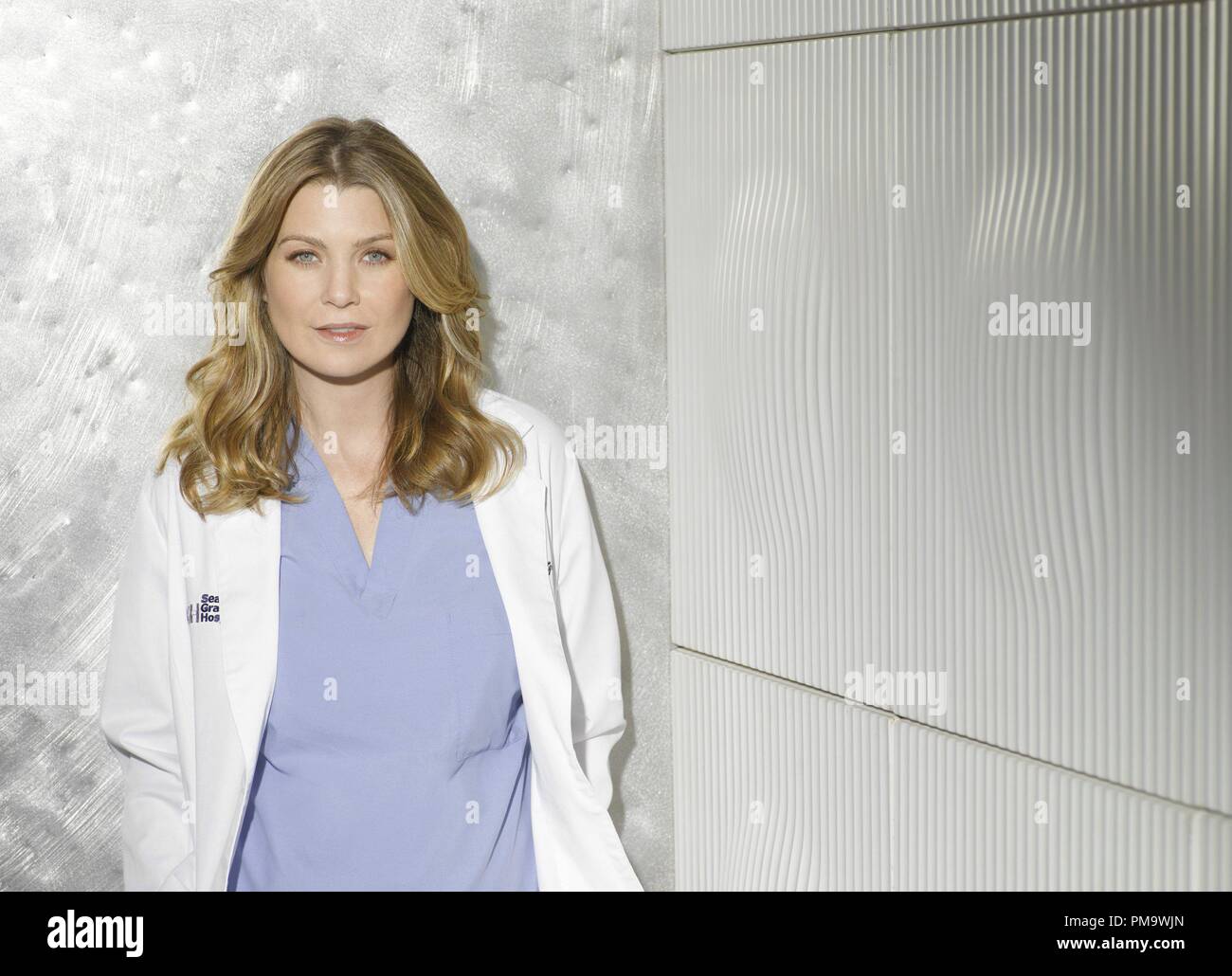 GRAY'S ANATOMY - ABC "Grey's Anatomy' stelle Ellen Pompeo come Meredith grigio. Foto Stock