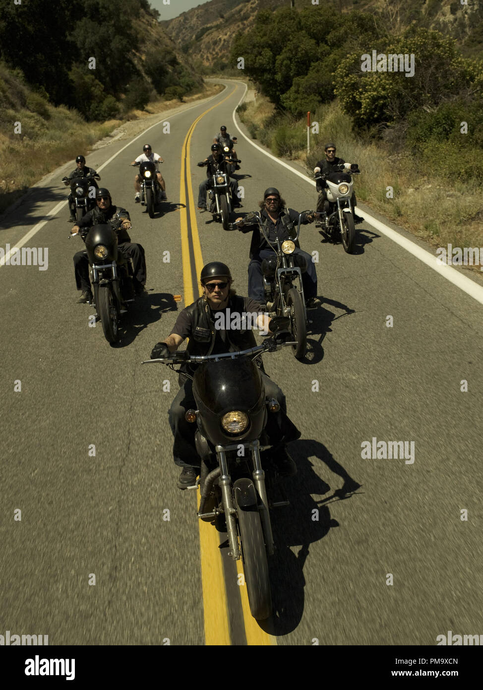 Figli di anarchia: figli di anarchia ancora di scena. Photo credit: Prashant Gupta/ FX. Foto Stock