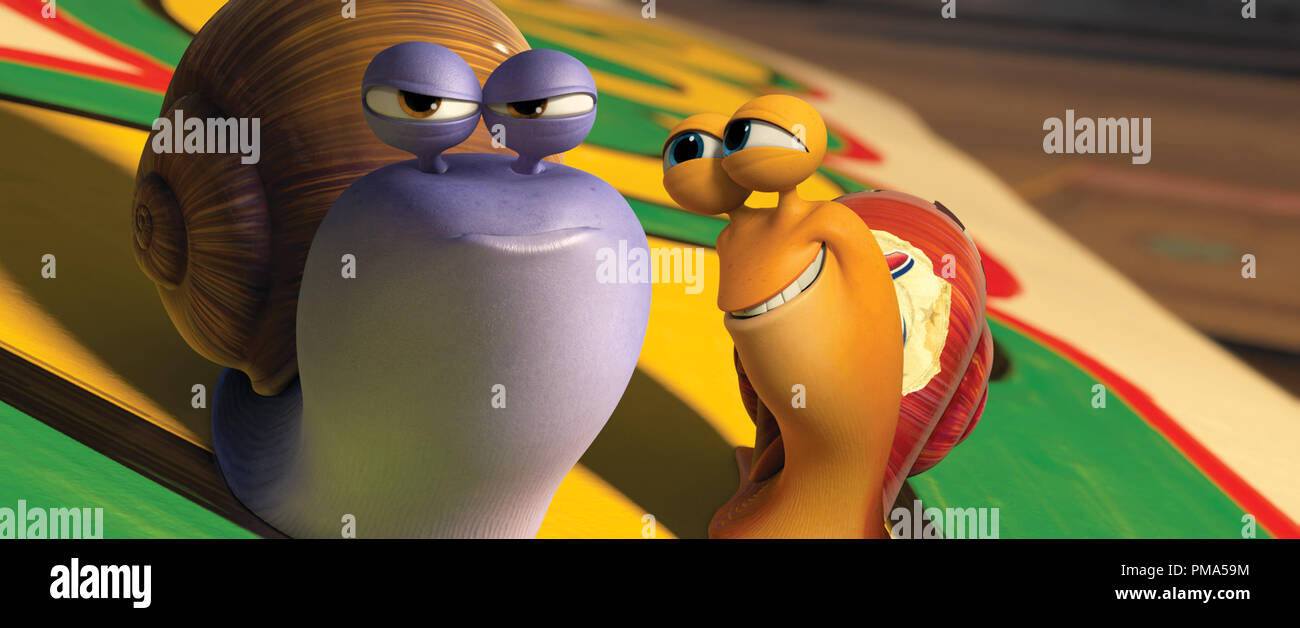 DreamWorks Animation "Turbo" 2013 la voce di Ryan Reynolds come Turbo e Samuel L. Jackson come Smoove spostare Foto Stock