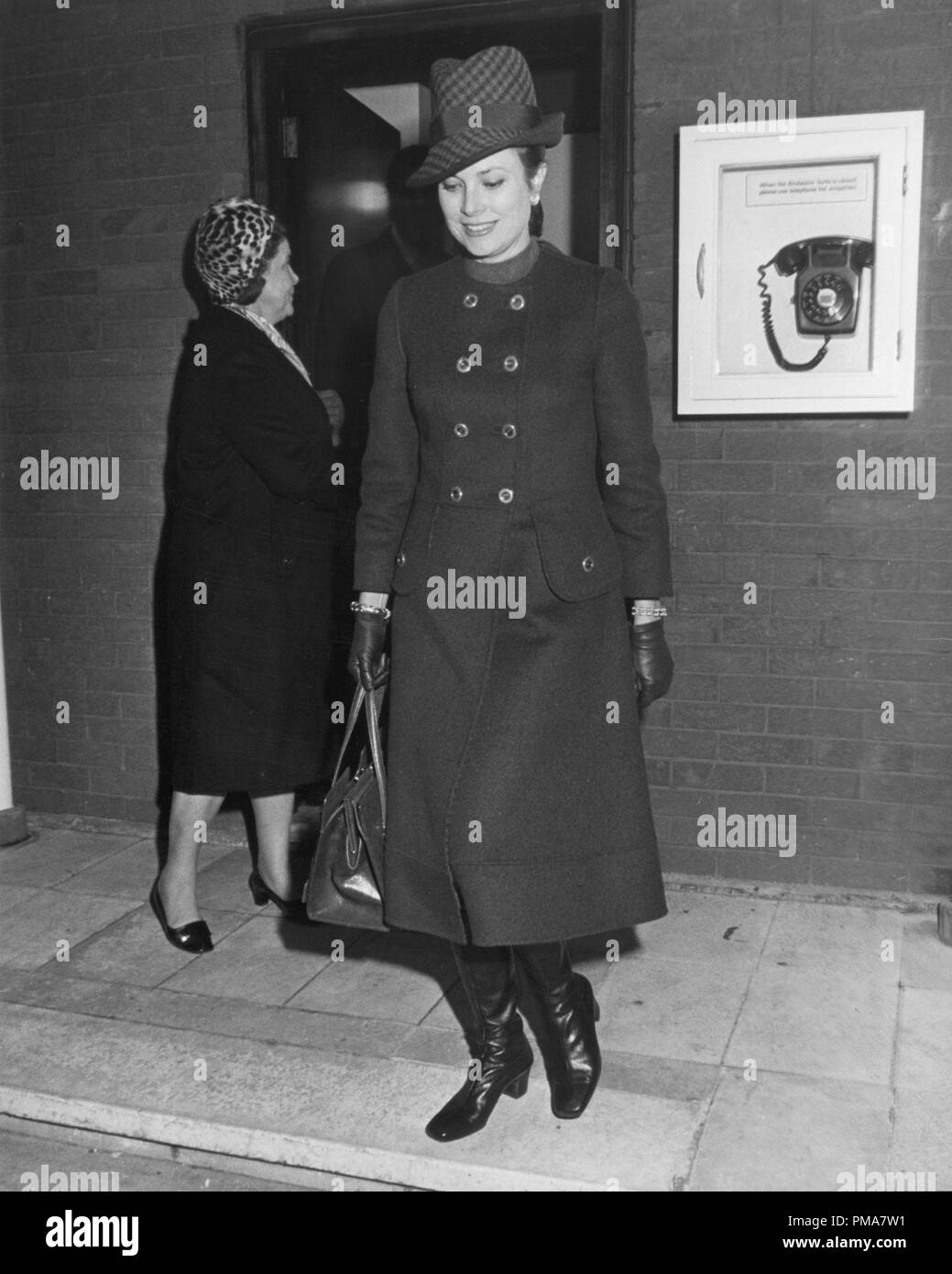 La Principessa Grace di Monaco,1970 Riferimento File # 32263 823THA Foto Stock