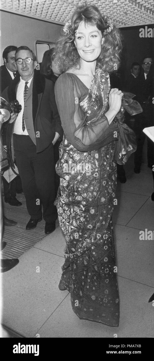 Vanessa Redgrave presso la premiere del film di 'Isadora' 1969 © CCR /Hollywood Archivio - Tutti i diritti riservati Riferimento File # 32263 859THA Foto Stock