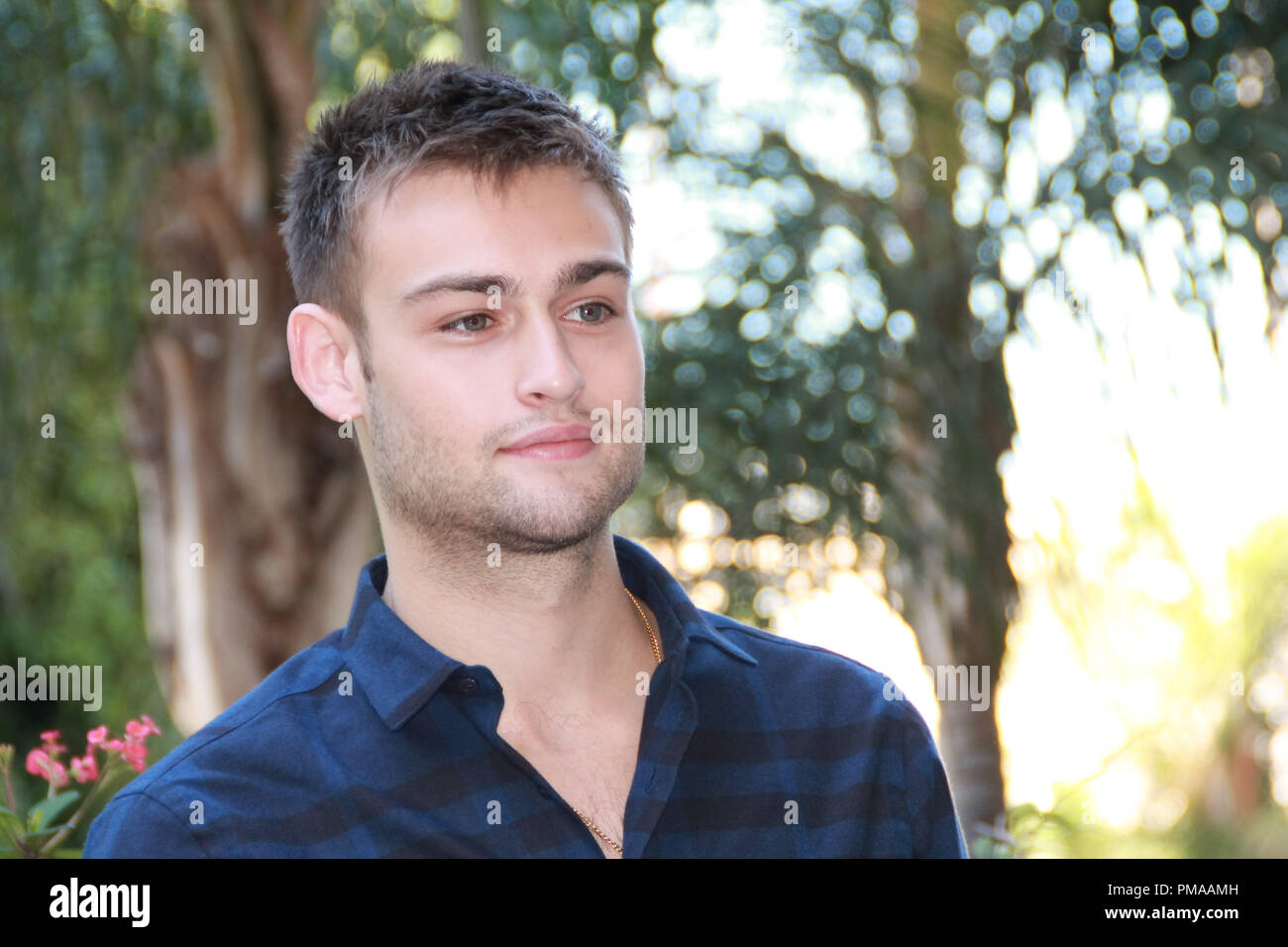 Douglas Booth "Romeo e Giulietta" Portrait Session, Settembre 24, 2013. La riproduzione da parte di American tabloid è assolutamente vietato. Riferimento al file # 32147 026 - CCR per solo uso editoriale - Tutti i diritti riservati Foto Stock