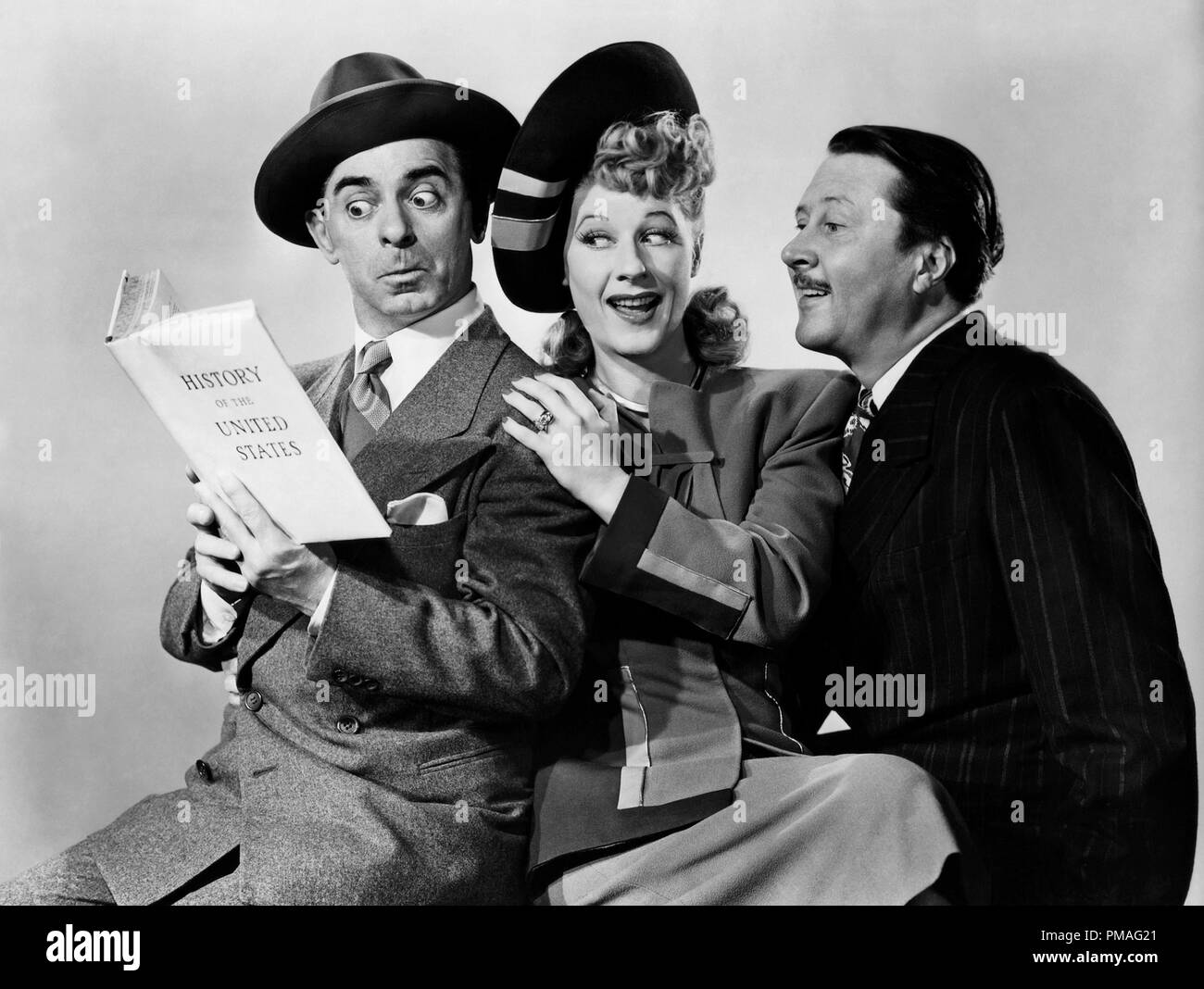 Eddie Cantor, Joan Davis e Allyn Joslyn, "Se si sapeva di Susie' 1948 RKO Riferimento File # 32633 934THA Foto Stock