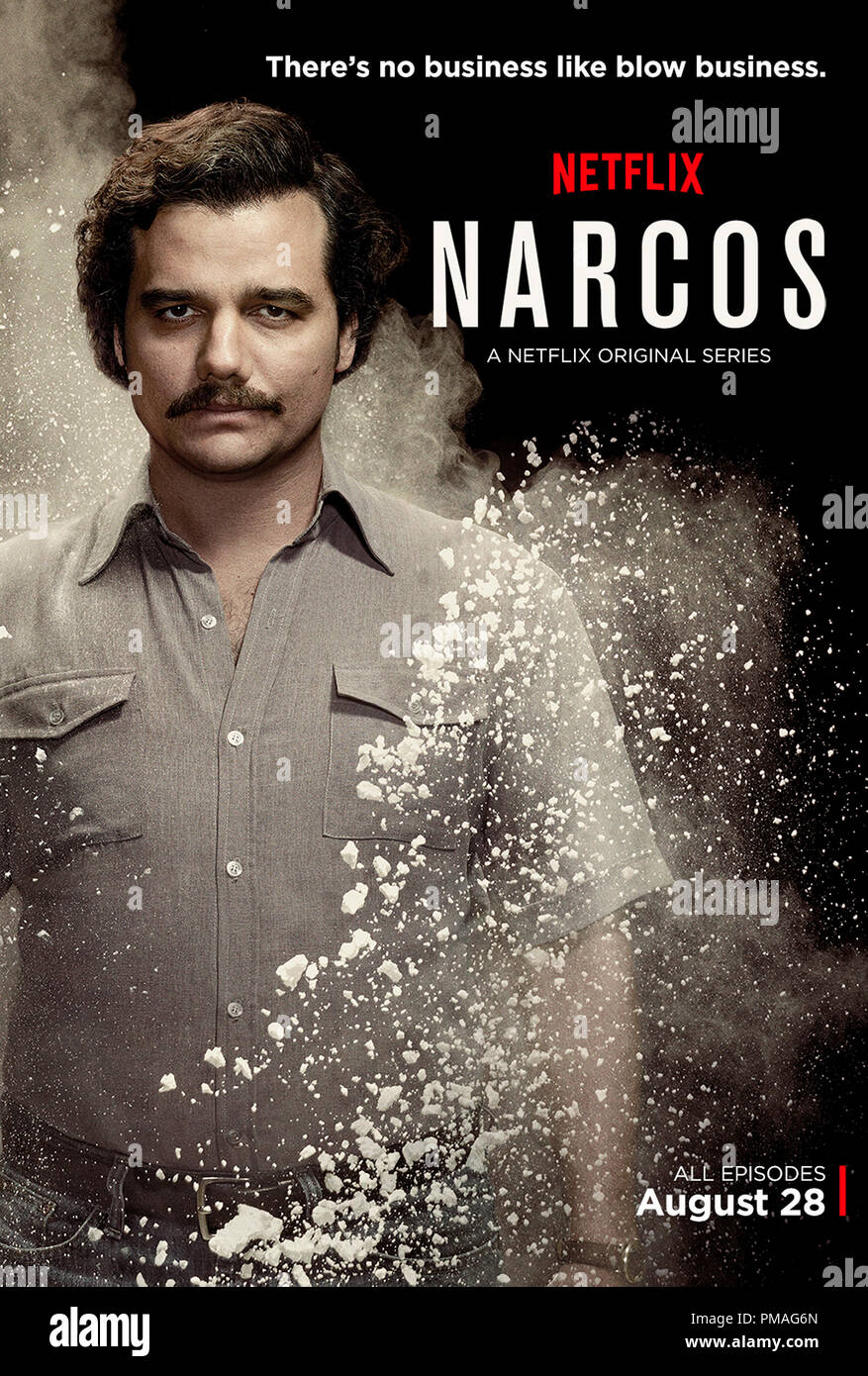 WAGNER MOURA stelle in Narcan. Poster Foto Stock