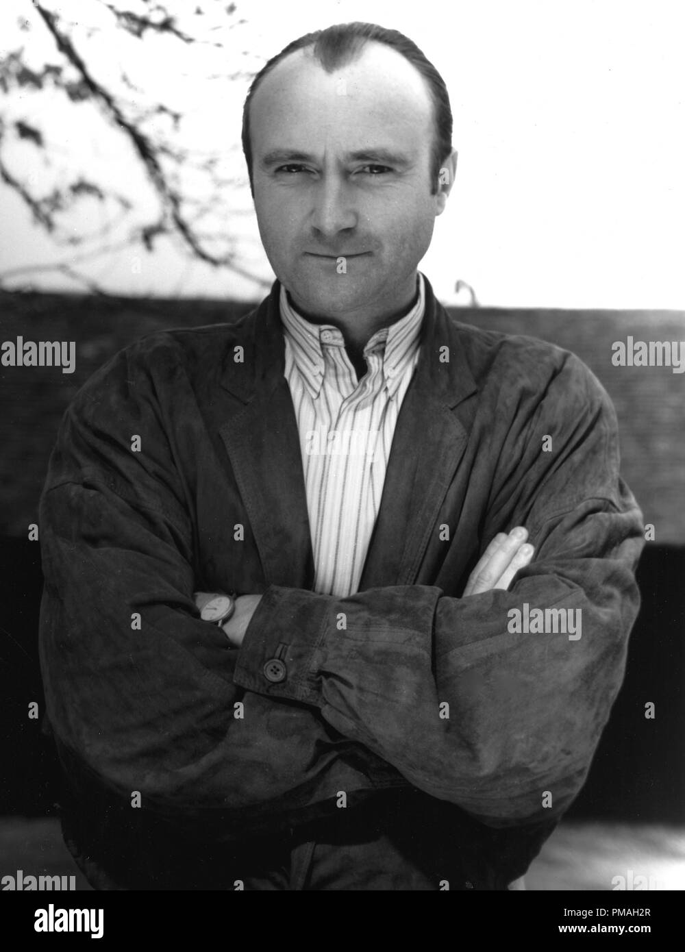 Pubblicità fotografia di Phil Collins, circa 1989 Riferimento File # 32733_398THA Foto Stock