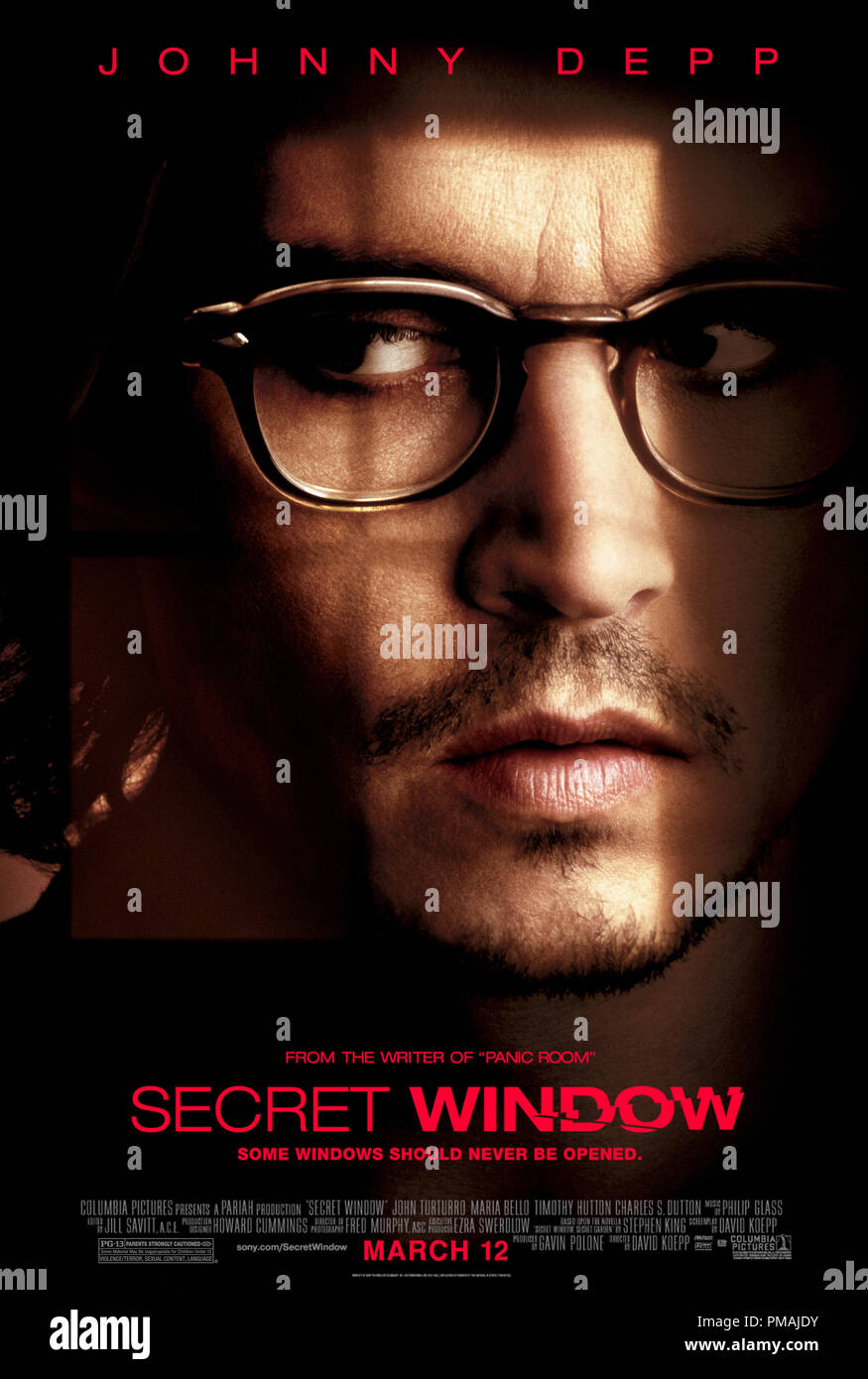 "Secret Window' (2004) Poster Foto Stock