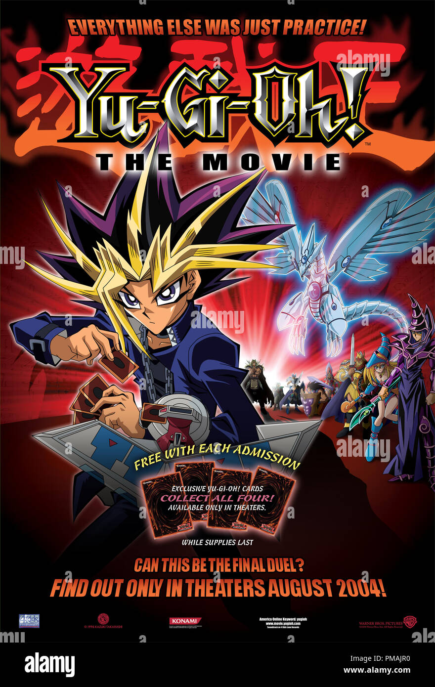 "Yu-Gi-Oh il film' (2004) Poster Foto Stock