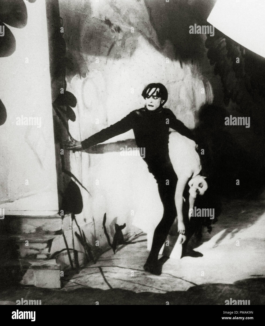 Conrad Veidt, Lil Dagover, 'il gabinetto del dottor Caligari' (1920) Goldwyn società distributrice di riferimento del file # 33300 341THA Foto Stock
