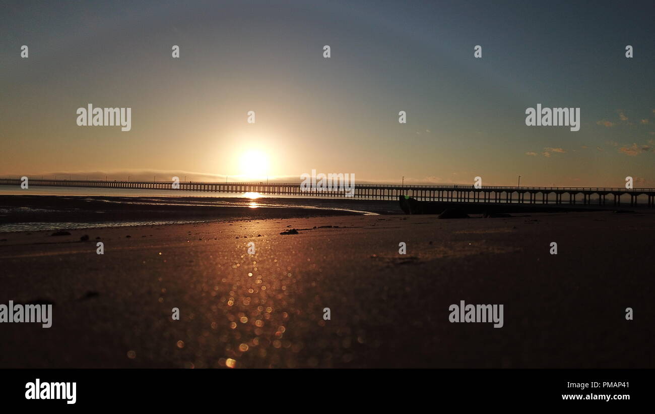 Harvey Bay Foto Aeree Foto Stock