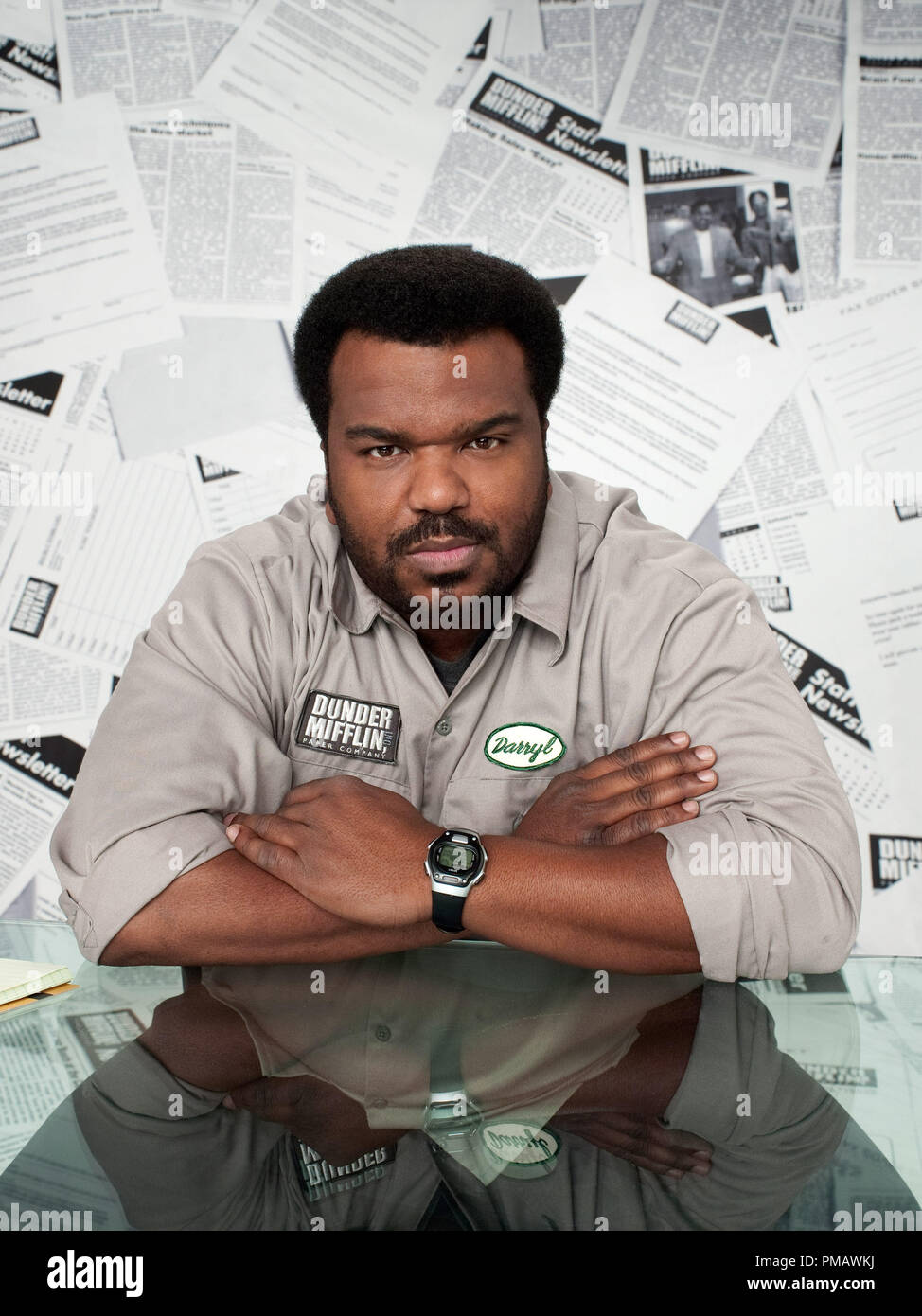 'Ufficio' stagione 5 (2008 - 2009) Craig Robinson Foto Stock