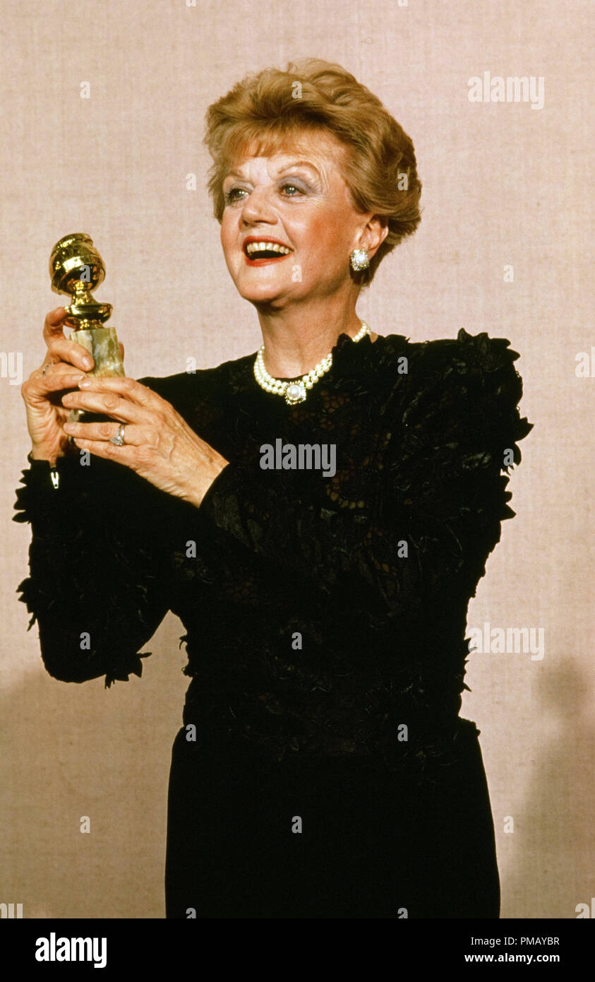 Angela Lansbury al 47° Annual Golden Globe Awards, 1990 © CCR /Hollywood Archivio - Tutti i diritti riservati Riferimento File # 32557 146THA Foto Stock