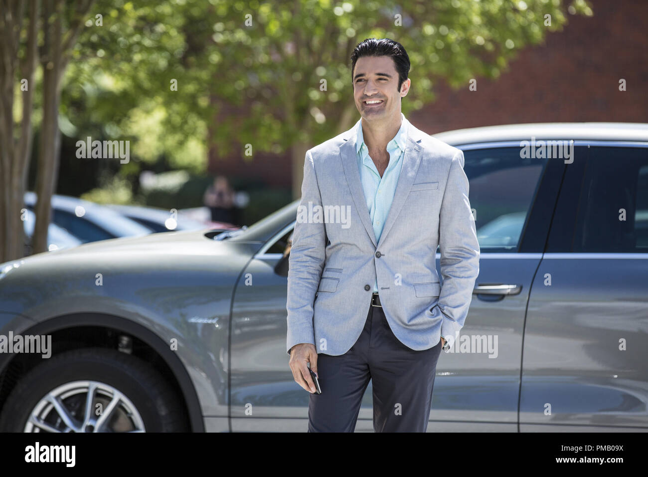 Gilles Marini stelle nella terza stagione della vita di serie hit subdolo cameriere Foto Stock