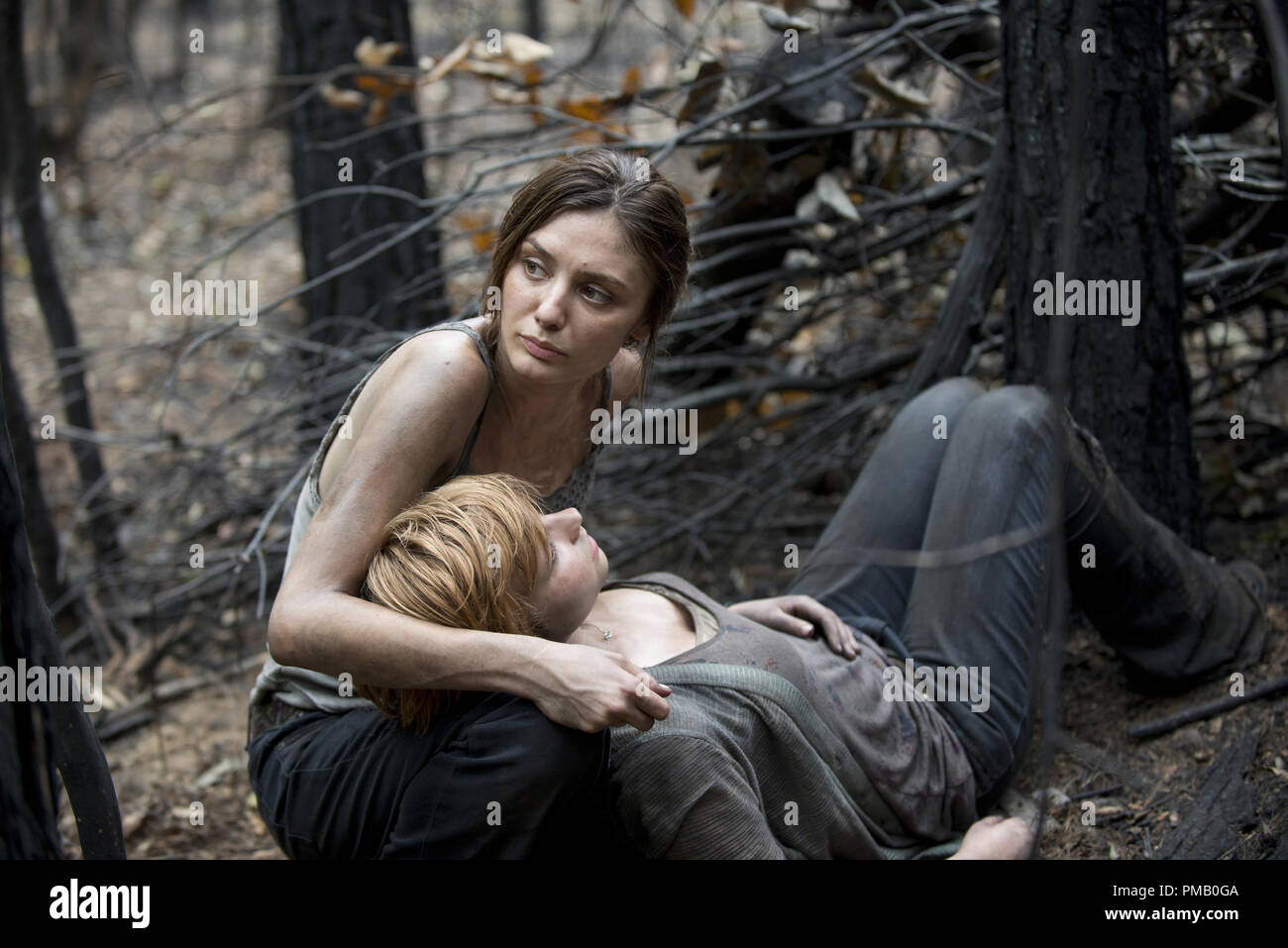 Liz E. Morgan come Tina e Christine Evangelista come miele - The Walking  Dead Stagione 6, episodio 6 - Photo credit: Gene pagina/AMC Foto stock -  Alamy