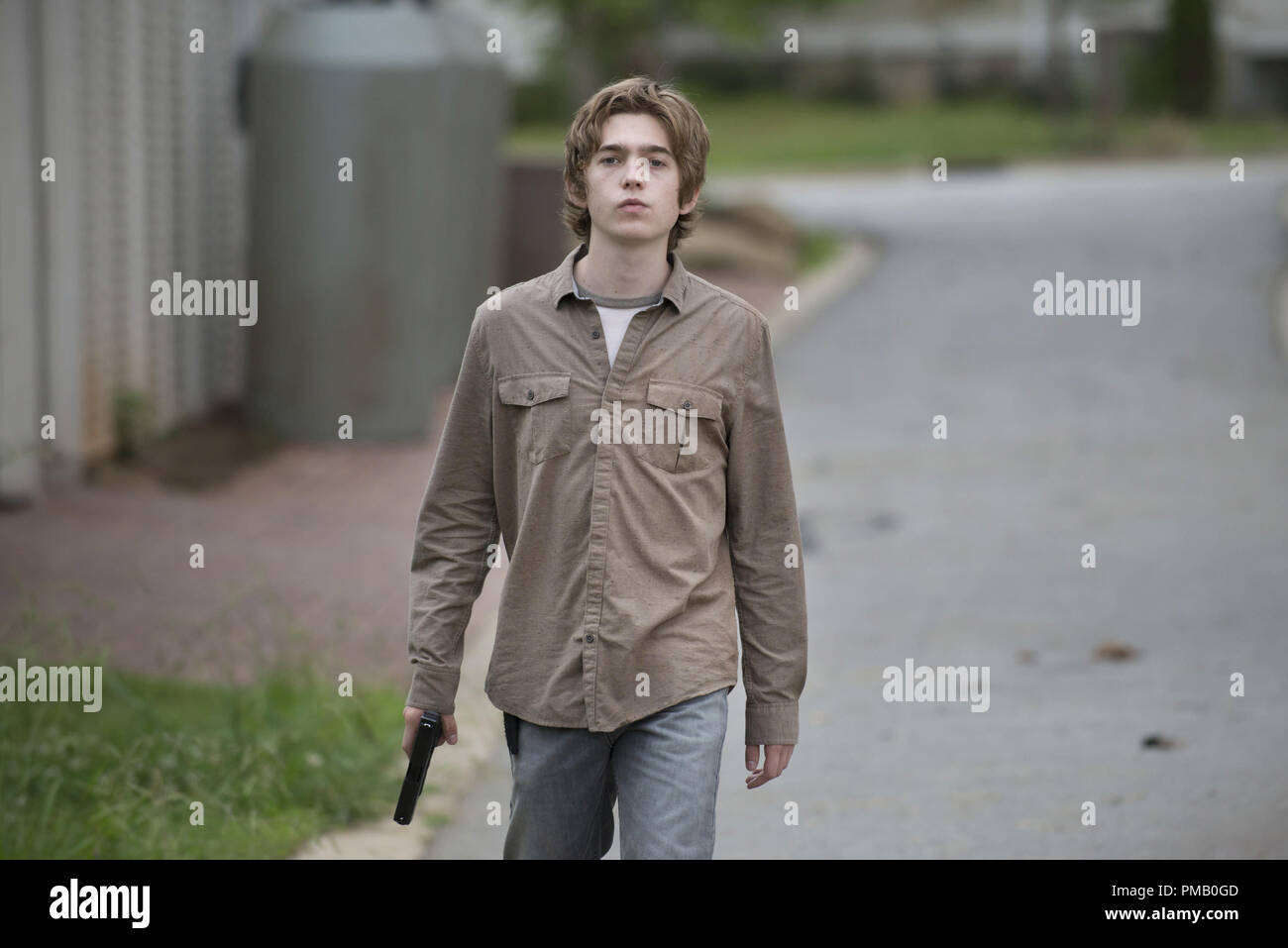 Austin Abrams come Ron - The Walking Dead Stagione 6, episodio 7 - Photo credit: Gene pagina/AMC Foto Stock