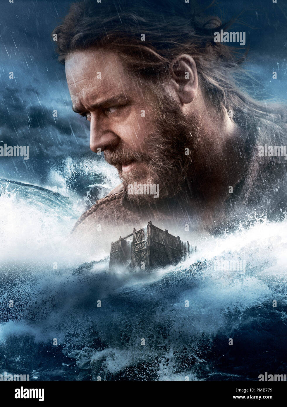 Russell Crowe è Noah in Noè (2014), da Paramount Pictures e la Regency  Enterprises - Poster Foto stock - Alamy