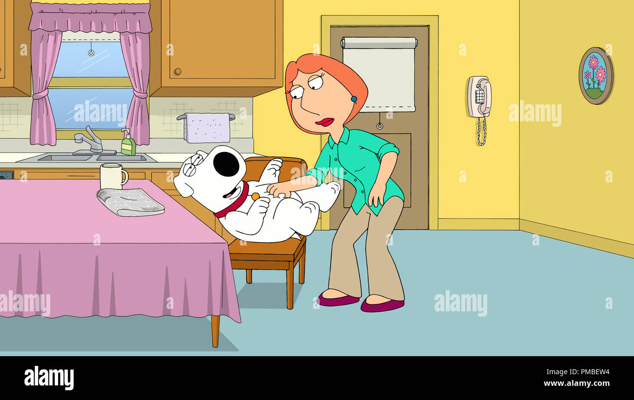 Brian Griffin, Lois Griffin, "Family Guy stagione 14 (2017) Fox Broadcasting Co. Foto Stock