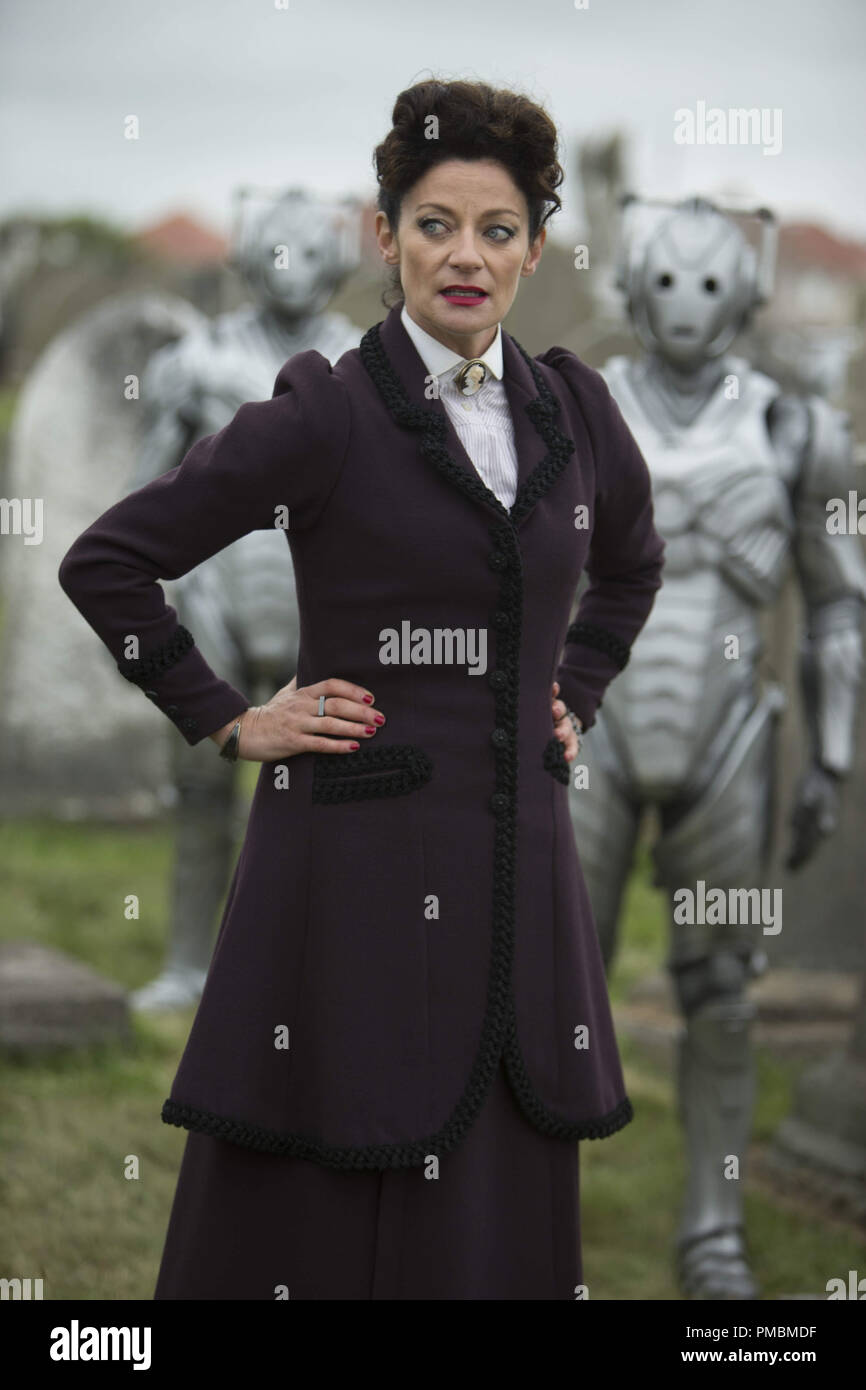 Michelle Gomez, Cybermen, 'Dottore chi", stagione 8 Foto Stock