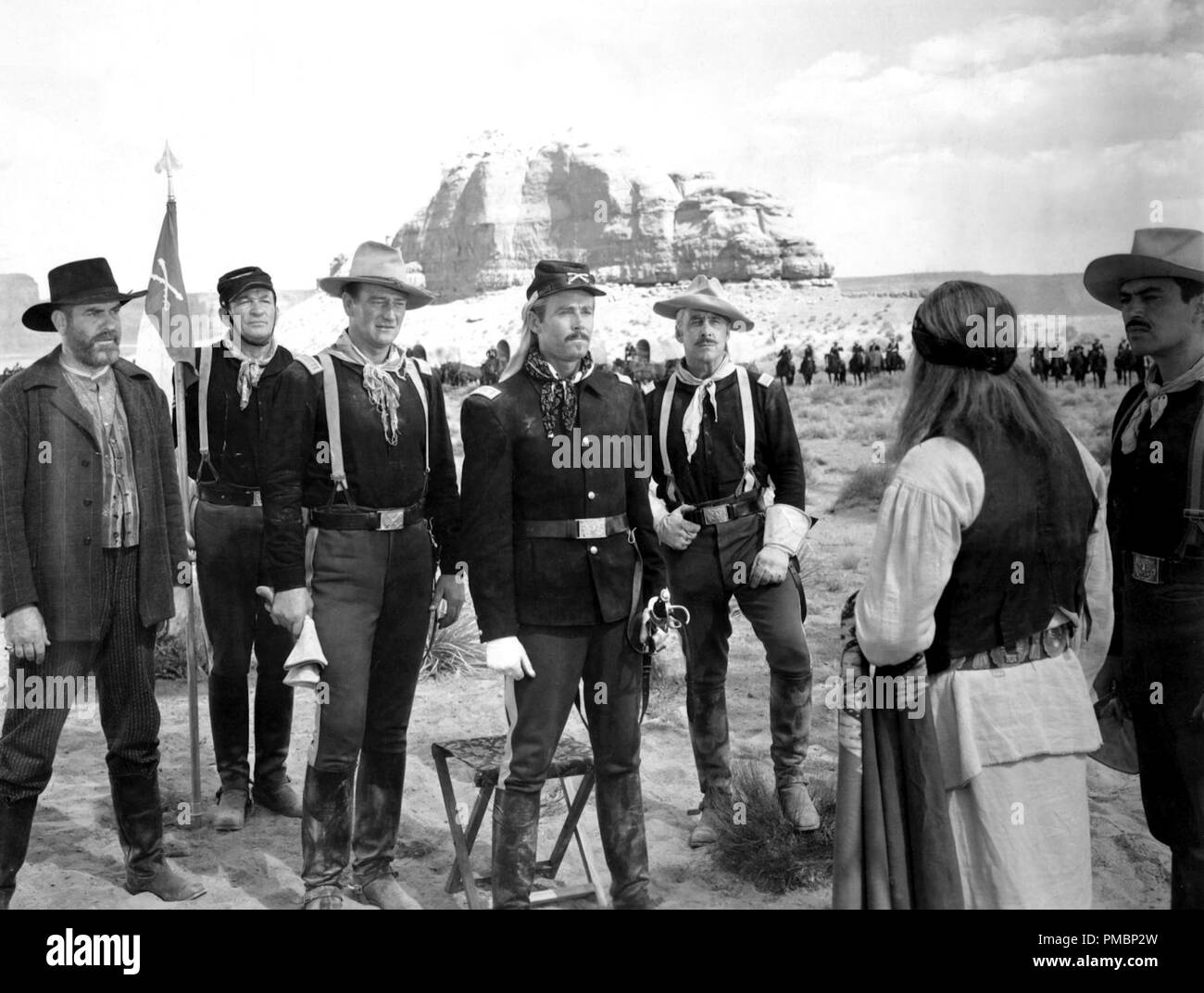 John Wayne, "Fort Apache', 1948 RKO Riferimento File # 32603 207THA Foto Stock