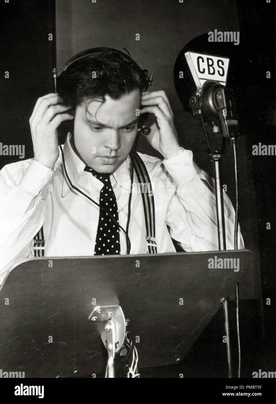 Orson Welles, 1938 circa Riferimento File # 32914 301THA Foto Stock
