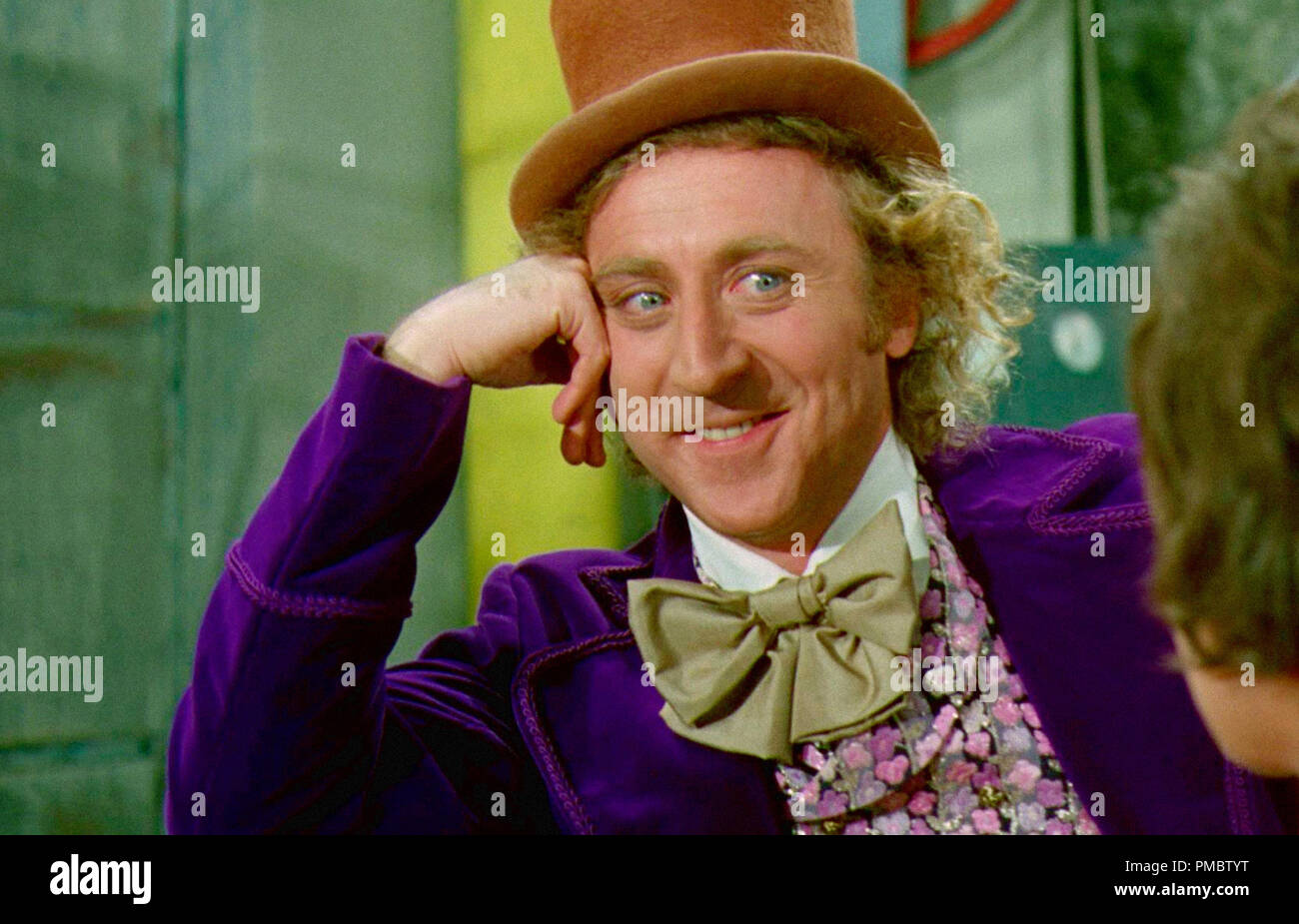 Gene Wilder "Willy Wonka & la Fabbrica di Cioccolato" (1971) Paramount Riferimento File # 33079 004THA Foto Stock