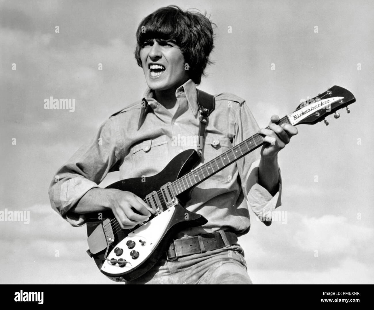 George Harrison, (i Beatles,) "Aiuto!" (1965) United Artists Riferimento File # 33300 033THA Foto Stock