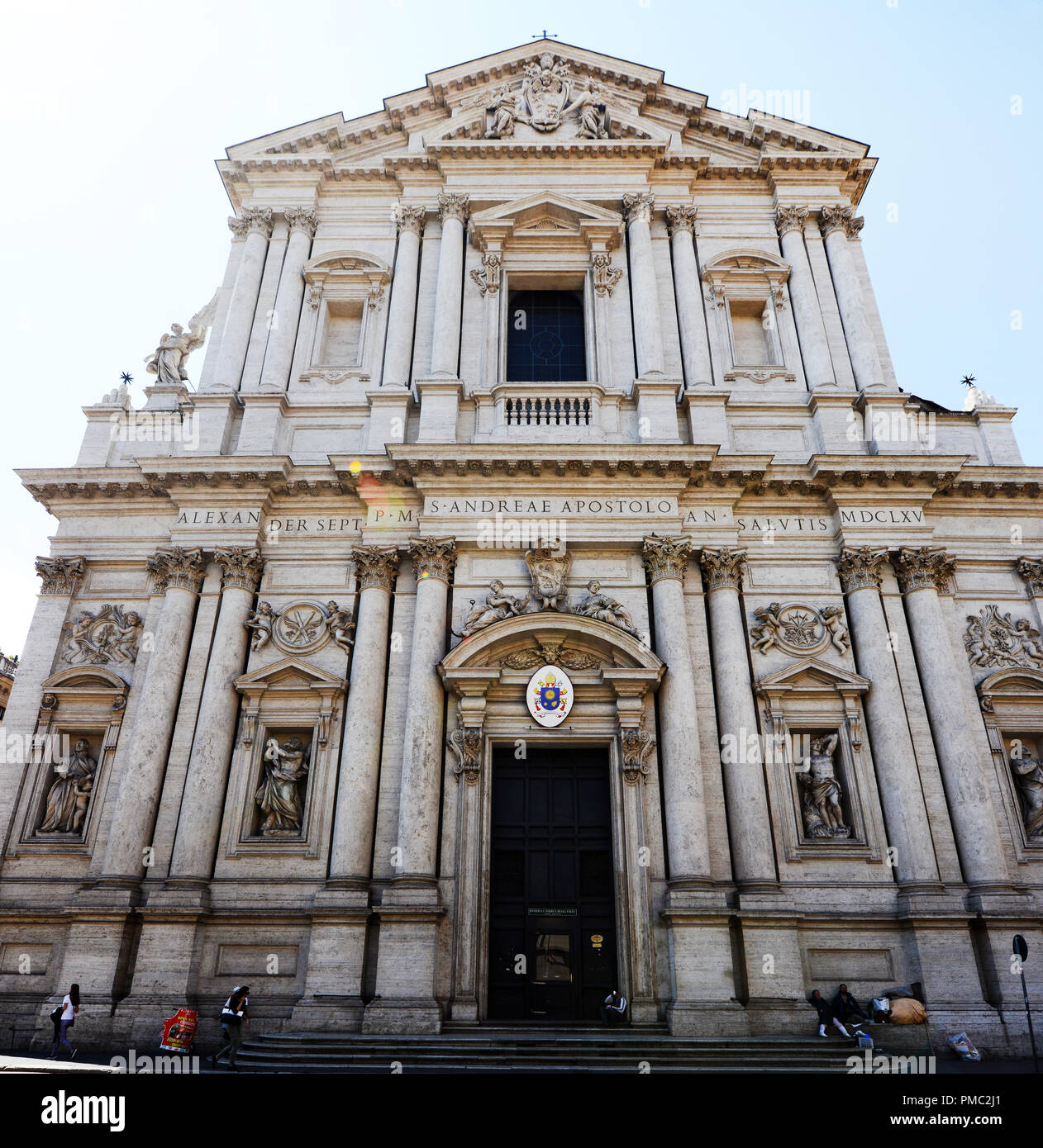 Sant'Andrea della Valle La Chiesa di Roma. Foto Stock