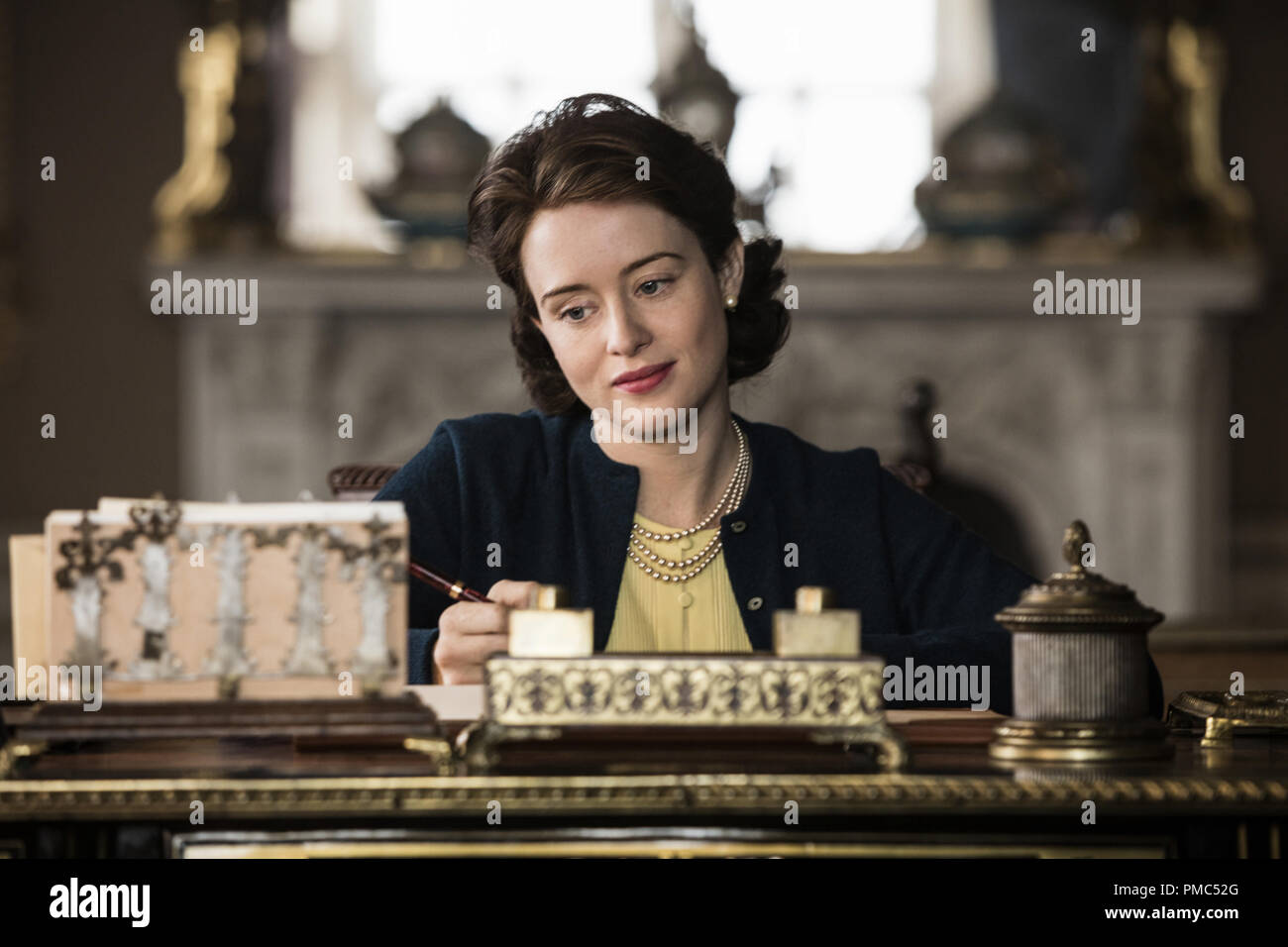 Claire Foy, 'corona' stagione 2 (2018) Foto Stock