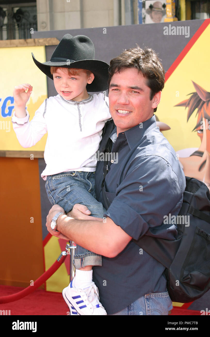 " Home sulla gamma' Premiere 3/21/04 Dean Cain & figlio Christopher Foto di Giuseppe Martinez / PictureLux Riferimento File # 21786 0116PLX per solo uso editoriale - Tutti i diritti riservati Foto Stock