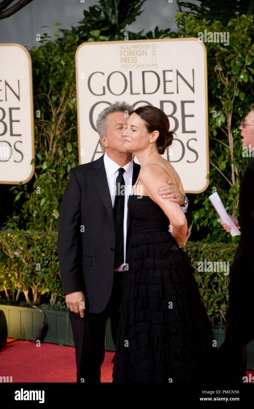 La Hollywood Foreign Press Association presenta 'il Golden Globe Awards - 66' annuale Dustin Hoffman, Lisa Gottsegen 1-11-2009 Foto Stock