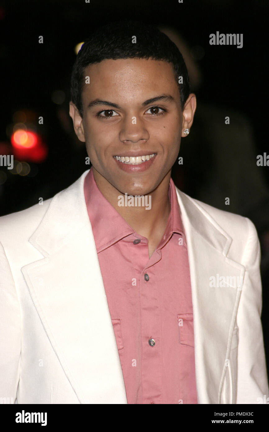 'ATL' (Premiere) Evan Ross 30/03/-2006 / Grauman's Chinese Theater / Hollywood, CA / Warner Brothers / Foto di Giuseppe Martinez / PictureLux Riferimento File # 22709 0004-picturelux per solo uso editoriale - Tutti i diritti riservati Foto Stock