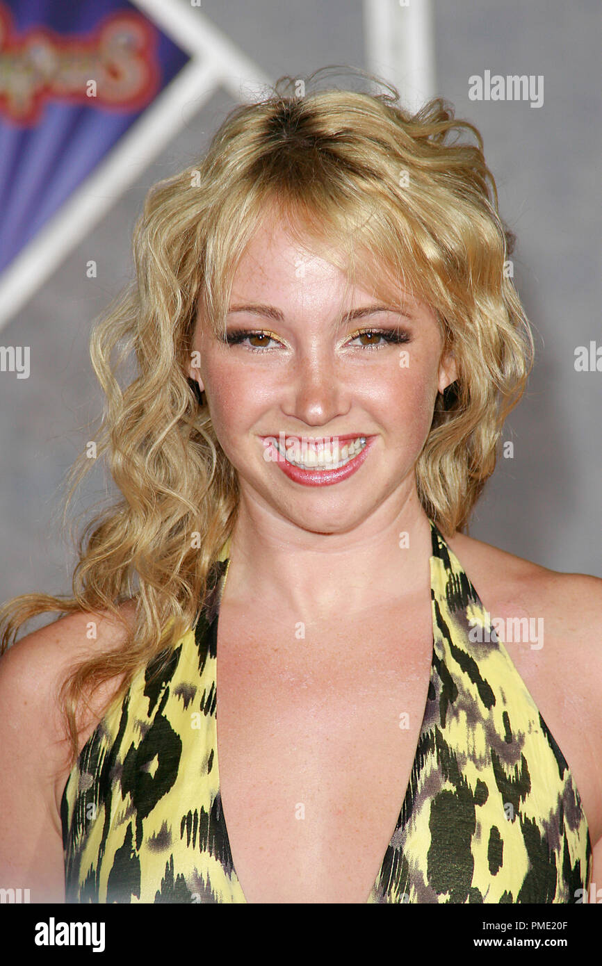 "Hannah Montana & Miley Cyrus: Il meglio di entrambi i mondi" Concert Tour Premiere Jennifer Tisdale 1-17 -2008 / El Capitan theater / Walt Disney Pictures / Hollywood, CA / Foto di Giuseppe Martinez Riferimento File # 23332 0041PLX per solo uso editoriale - Tutti i diritti riservati Foto Stock