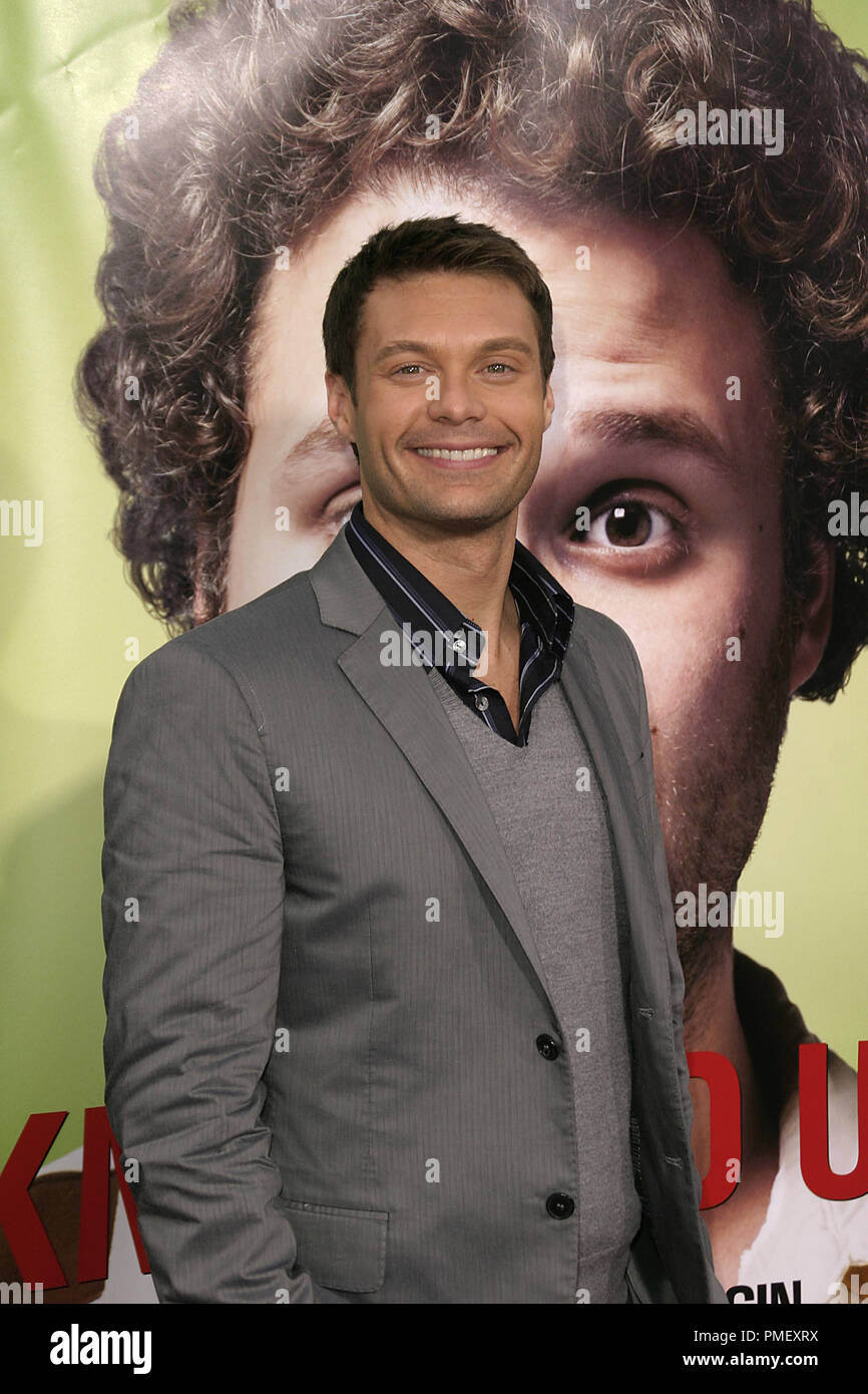 "Battuto su" (Premiere) Ryan Seacrest 5-21-2007 / Mann's Village Teatro / Westwood, CA / Universal Pictures / Foto di Giuseppe Martinez Riferimento File # 23083 0017PLX per solo uso editoriale - Tutti i diritti riservati Foto Stock