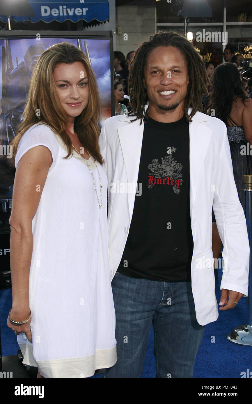'Transformers' (Premiere) Cobi Jones 6-27-2007 / Mann's Village Teatro / Los Angeles, CA / Paramount Pictures / Foto di Giuseppe Martinez Riferimento File # 23106 0107JM per solo uso editoriale - Foto Stock