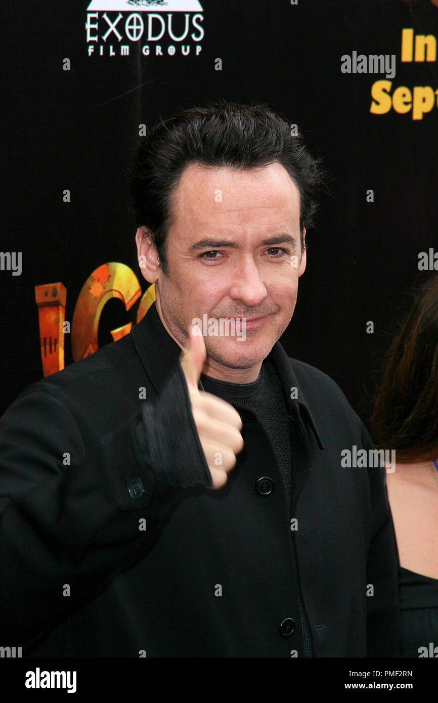 Igor Premiere John Cusack 9-13-2008 / Grauman's Chinese Theater / Hollywood, CA / MGM / Foto di Giuseppe Martinez Riferimento File # 23603 0001PLX per solo uso editoriale - Tutti i diritti riservati Foto Stock